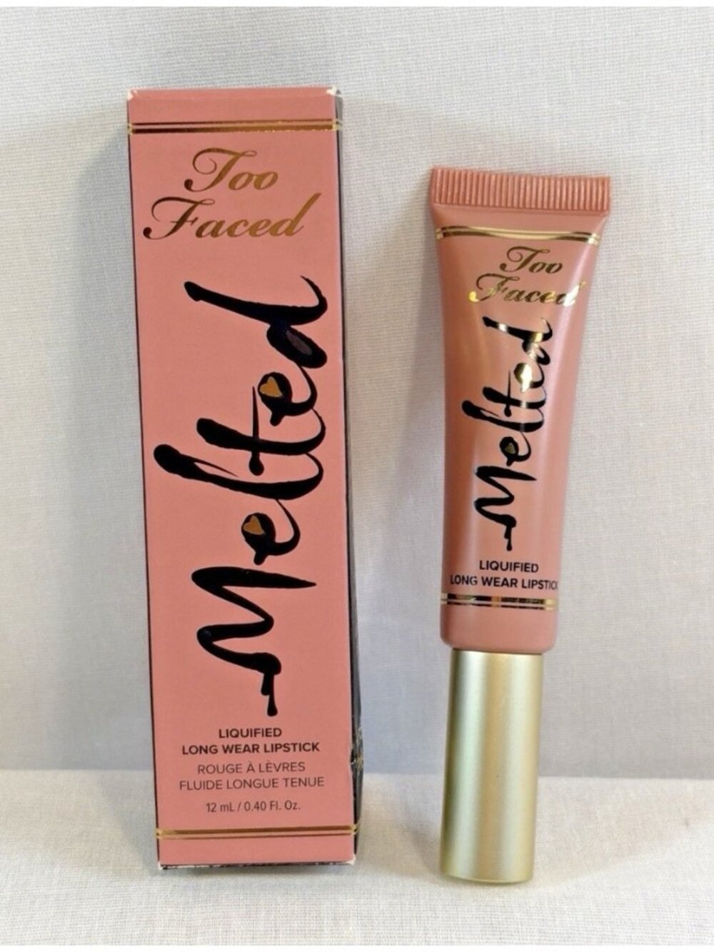 Too Faced Melted Liquified Long Wear Lipstick NUDE 2014 RARE